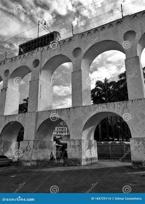 Daily Life of Rio De Janeiro - Lapa Editorial Stock Image - Image of