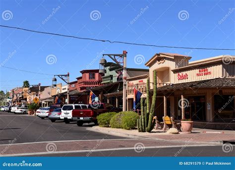 Old Town Scottsdale Arizona Editorial Stock Image Image Of Saba