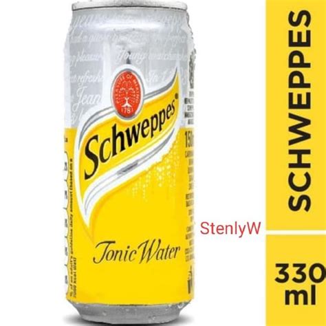 Jual Schweppes Tonic Water 24 Kaleng 330ml Tonic Water Shopee Indonesia