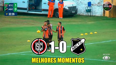 Santa Cruz 1 X 0 Abc Melhores Momentos Completo Potiguar 2024