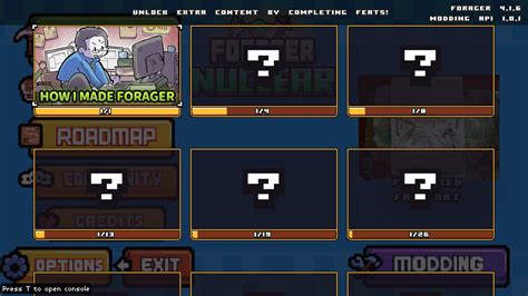 Extras Forager Interface In Game