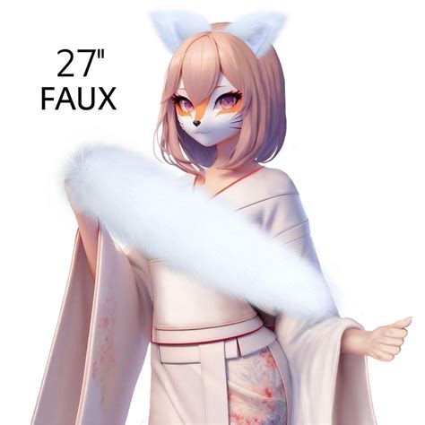 fox tail cat tail animal tail cosplay tail kitten tail kitty tail