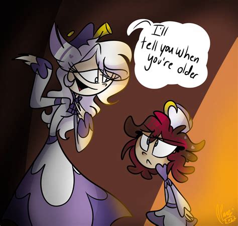 I Ll Tell You When You Re Older By Purplewizart24 On Deviantart