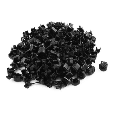 Uxcell 120Pcs HDB 5P 4 Round Cable Wire Strain Relief Bush Grommet 5