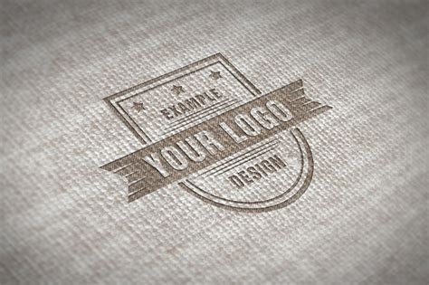 Logo on Cloth Mockup Template on Behance