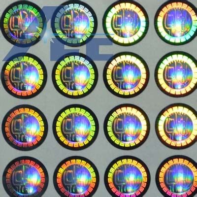 Custom Holographic Sticker 3D Laser Rainbow Hologram Laser Sticker