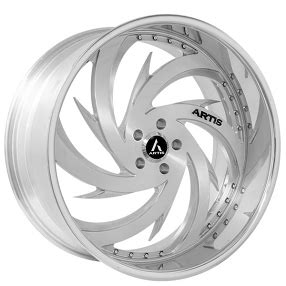 19 Staggered Artis Forged Wheels Twister Brushed Rims ATF029 2