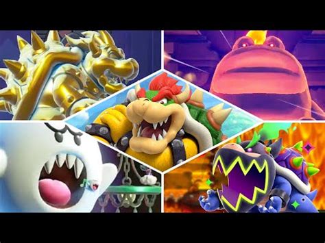 All Bosses In Super Mario Bros Wonder Vibuzz