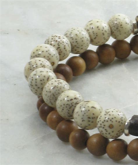 Savanna Bracelets For Men Lotus Mala Beads Mala Bracelets Stacks