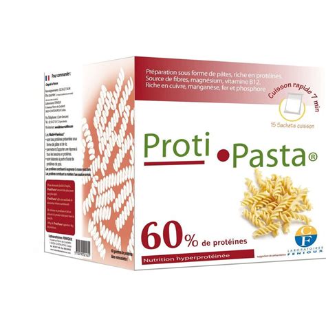 Boite De Sachets De P Tes Hyperprot In Es Fenioux Proti Pasta