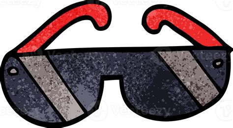 Cartoon Doodle Sunglasses 44292470 Png