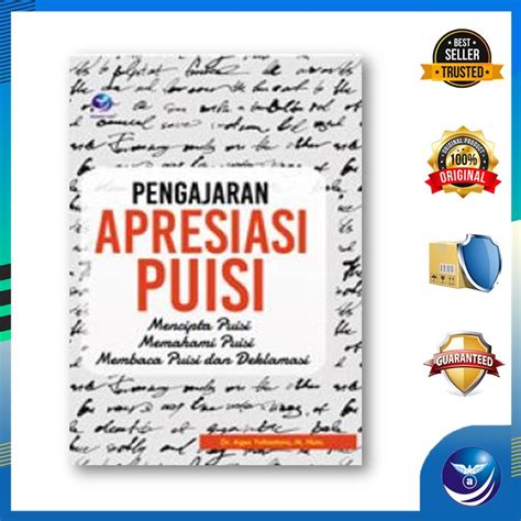 Jual Pengajaran Apresiasi Puisi Mencipta Puisi Memahami Puisi Dan