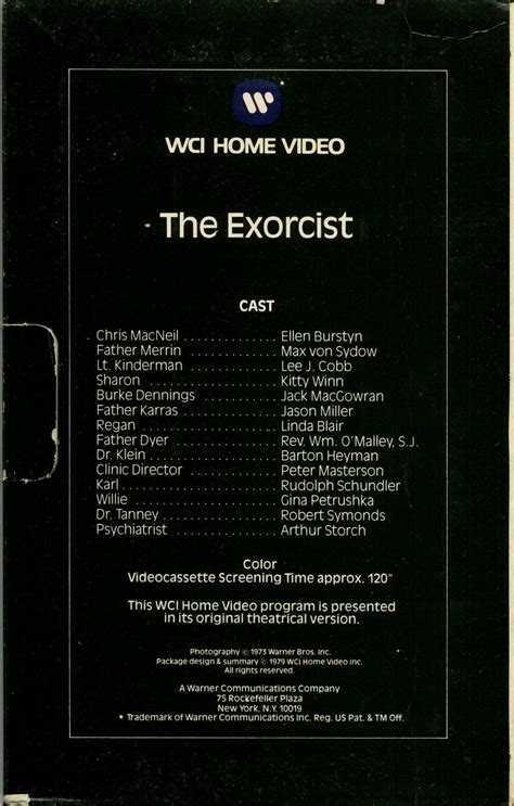 The Exorcist | VHSCollector.com