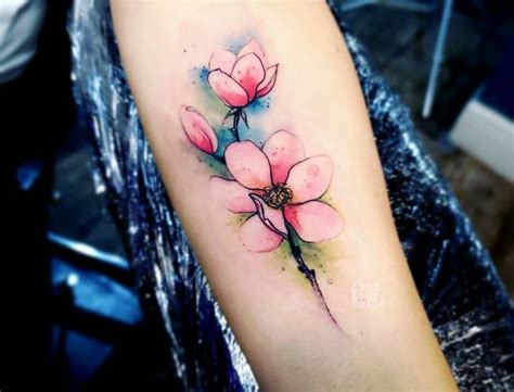 Best Watercolor Flower Tattoo Ideas You Have To See To Believe