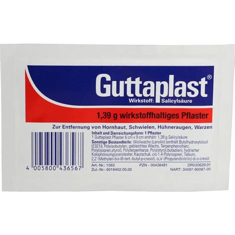 Guttaplast X Cm St Ck Pzn Weiden Apotheke