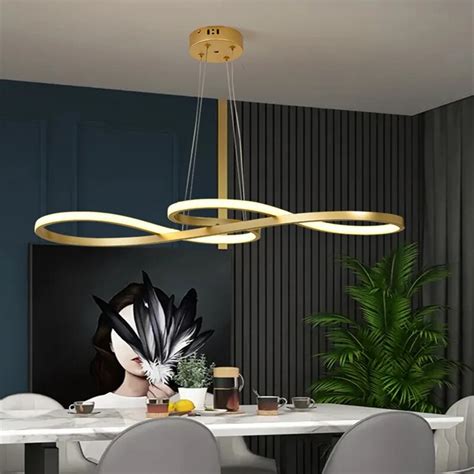 Luces Led Colgantes Creativas Modernas L Mpara De Lujo Para Comedor