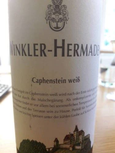 Winkler Hermaden Caphenstein Weiss Vivino US