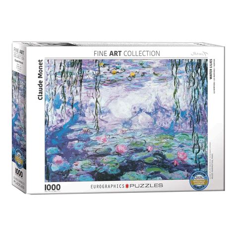 Eurographics Fine Art Collection Waterlilies Piece Puzzle