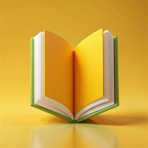 Icono De Libro Abierto O S Mbolo En Fondo Amarillo Educaci N O Concepto