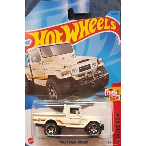 T HUNT Hot Wheels Then And Now Toyota Land Cruiser Universo Hot