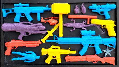 Collecting 7 Granat Pistol Mamba Sniper Guns Pisau Ak47 Gun Sniper