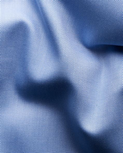 Blue Diamond Structured Twill Shirt - Eton