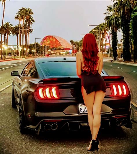 4theluvofwheels Mustang Girl Car Girls Sexy Cars