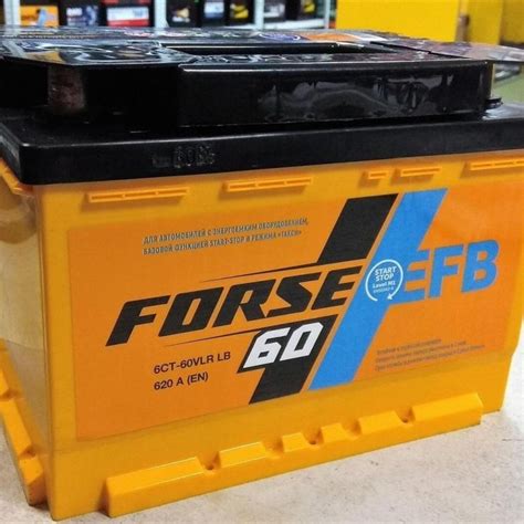 Особенности эксплуатации и характеристики автомобильных аккумуляторов Forse