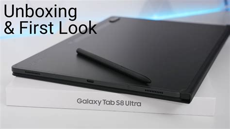 Samsung Galaxy Tab S8 Ultra Unboxing And First Look Youtube