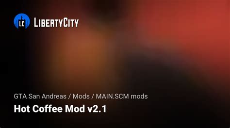 Hot Coffee Mod V For GTA San Andreas