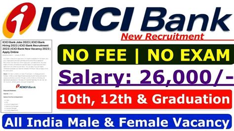 Icici Bank Job Apply