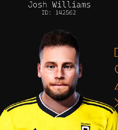 Pes Files Ru On Twitter Pes Josh Williams Face For Fl By