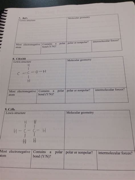 Solved 4 Hcn Lewis Structure Molecular Geometry Mos