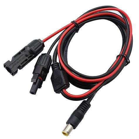 Buy Solar Panel Cable Solar Connector To Dc 8mm Solar Panel Male And Female Connector To Dc