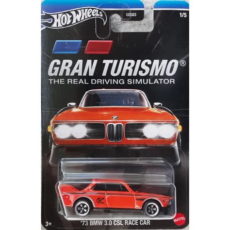 Hot Wheels Bmw Csl Race Car Gran Turismo Series