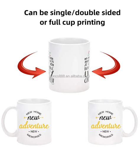 Y Wholesale Product Personalised 11oz Porcelain White Sublimation Blank