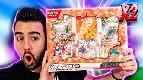 Abro Nueva Caja De Charizard Ex Premium Collection Pok Mon Tcg