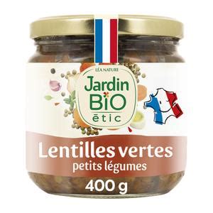 Acheter Jardin Bio Etic Lentilles Vertes Petits L Gumes Bio G