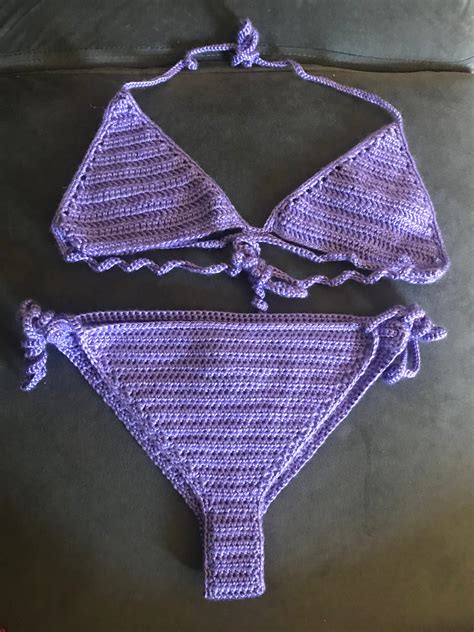 Häkel Bikini Set Häkel Bikini Häkeln 2 Stück Bikini Etsy