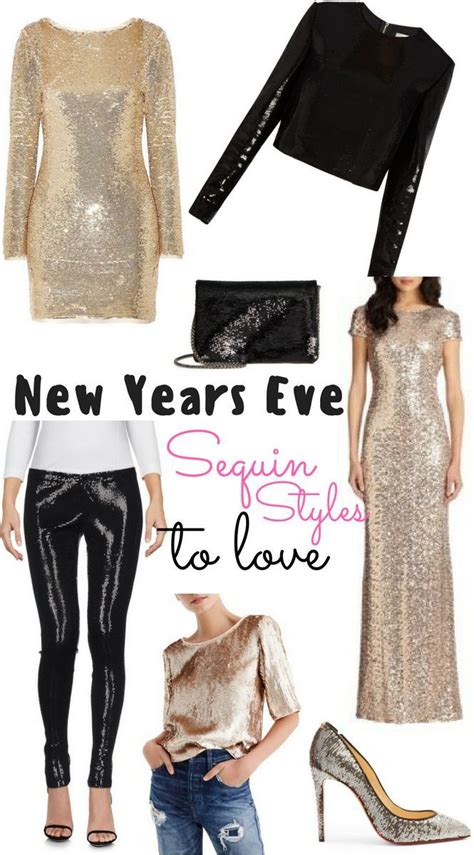 New Years Eve Style With Sequins And An Effortless Look Idea