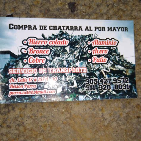 Compra Y Venta De Chatarra