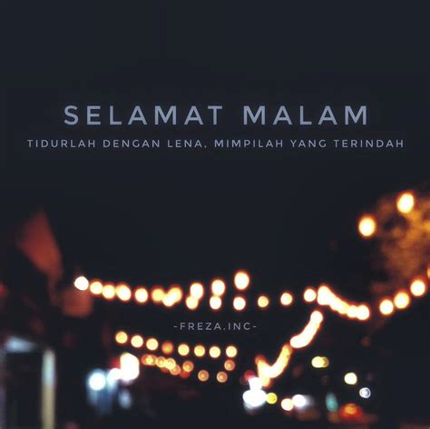 kata kata selamat malam  singkat sam springer