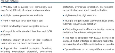 Etm L Sp V A High Precision Dc Programmable Linear Power