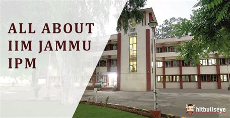 Iim Jammu Ipm Jipmat Indian Institute Of Management Jammu