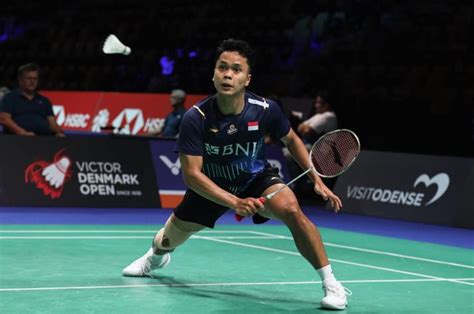 Hasil French Open 2023 Tikungan Ginting Bikin Wakil Tuan Rumah Merana