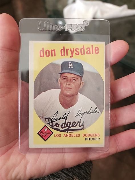 Topps Don Drysdale Ebay