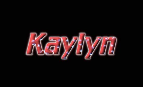 Kaylyn ロゴ フレーミングテキストからの無料の名前デザインツール