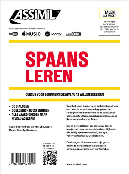 Spaans Leer Spaans Voor Voor Beginners A Talendomein