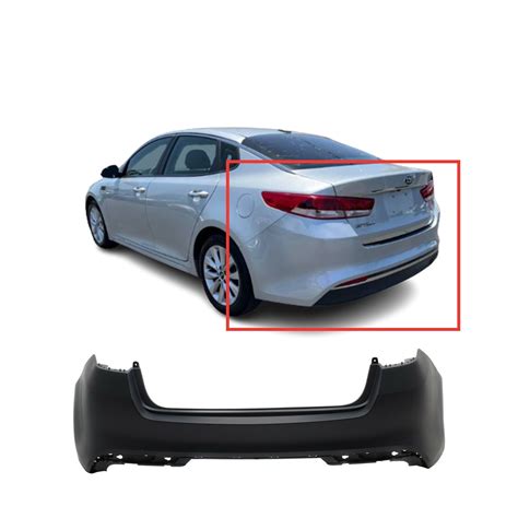 Rear Bumper Cover For 2016 2018 Kia Optima Ex Lx Sx Sxl S 86611d5000 Ki1100204