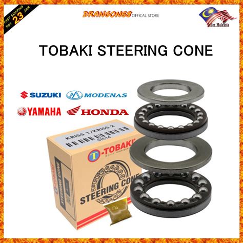 TOBAKI BEARING CONE YAMAHA HONDA MODENAS SUZUKI STEELING CONE Y15